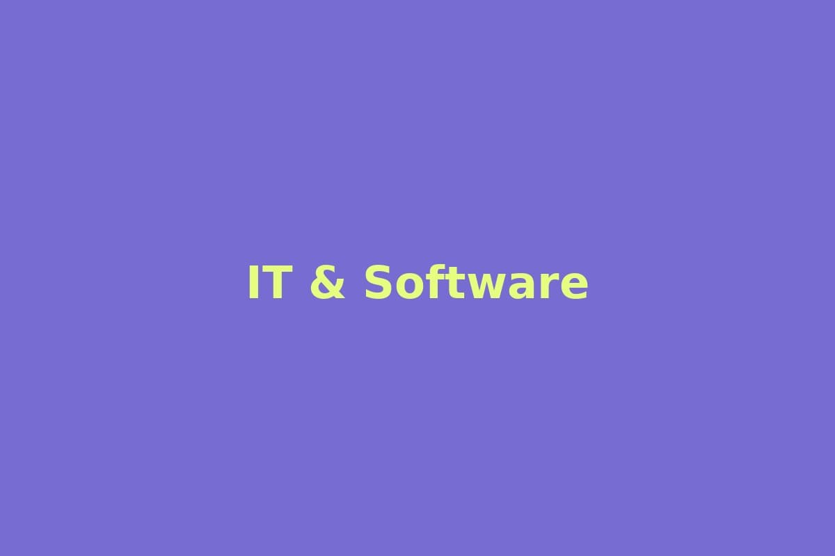 IT & Software